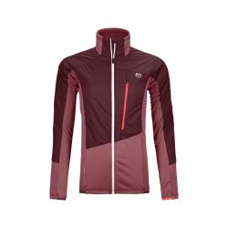 Bunda Ortovox Westalpen Swisswool Hybrid Jacket Women's Winetasting